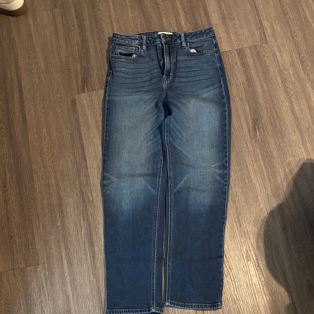 Carly Jean Los Angeles Blue Straight Leg Jeans “Brooke” sz 9